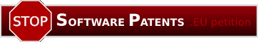 stop software patents!